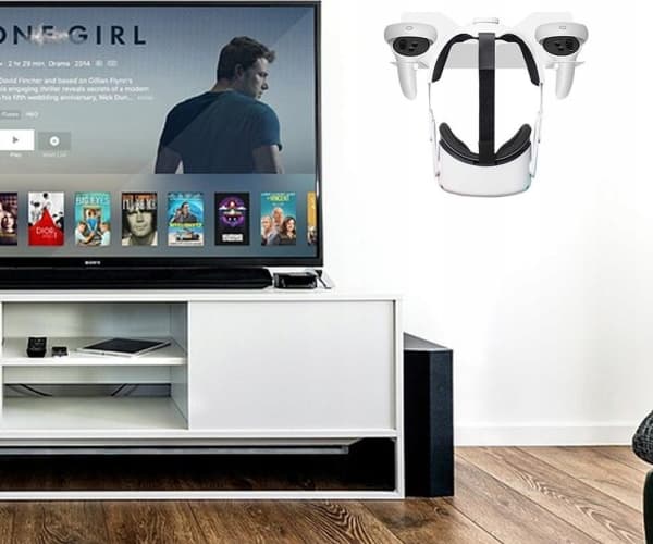 JYS vægbeslag i metal til Oculus Quest 2 VR-briller (JYS-OC001)