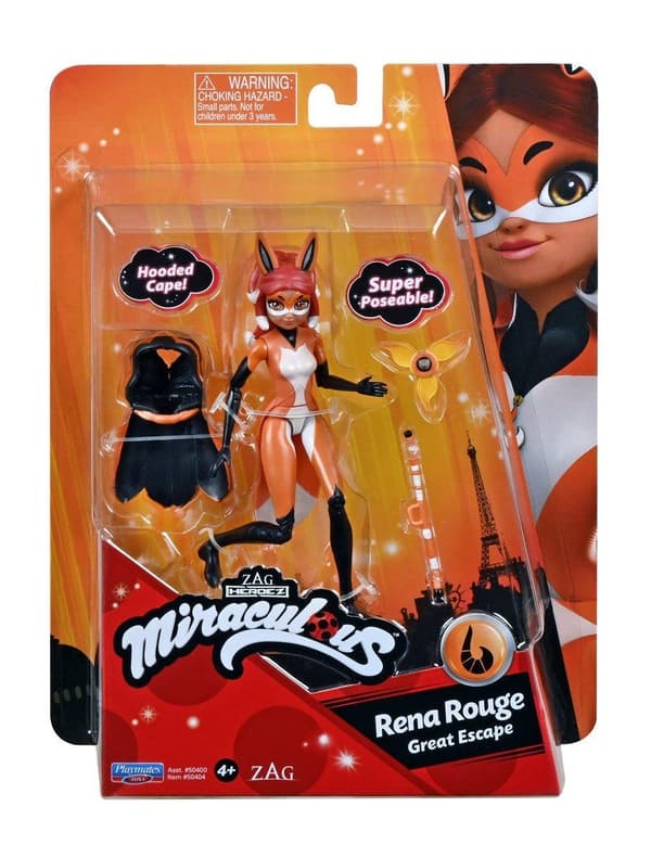 Miraculous Docka Liten Rena Rouge