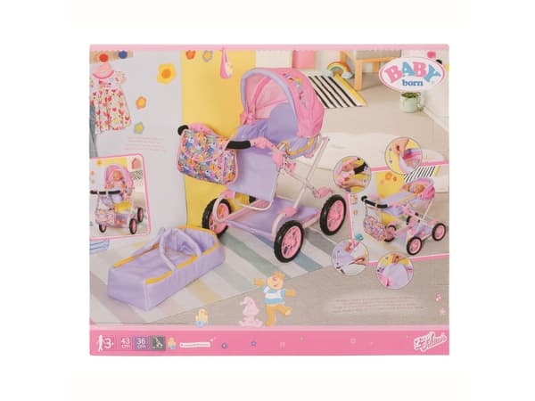 BABY born Deluxe Pram Dockliggvagn