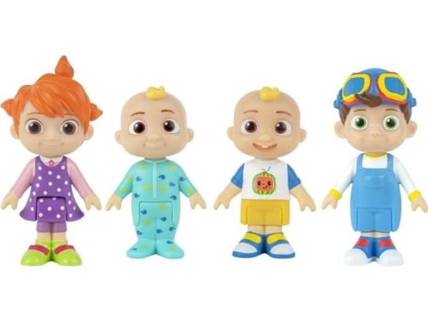 COCOMELON Figurer "&Scaron;family", 4 st.