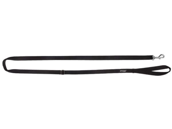 Ami Play Smycz regulowana Easy Fix Cotton M 160-300 x 2cm Czarny