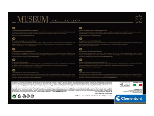 Clementoni-museon kokoelma - Venuksen syntymä - puslespil - 2000 stykker