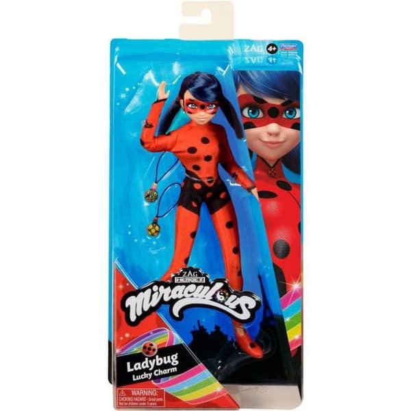 Miraculous Doll 26 cm - BANDAI - Ladybug Lucky Berlock