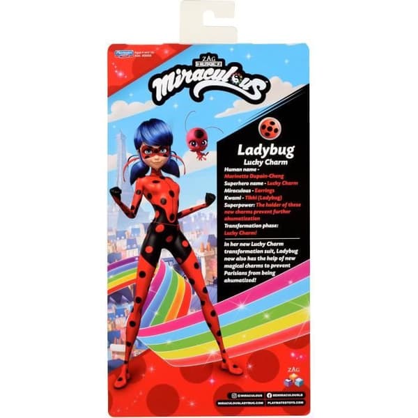 Miraculous Doll 26 cm - BANDAI - Ladybug Lucky Berlock