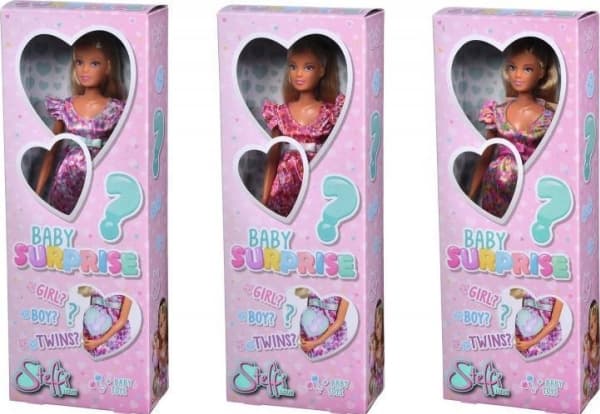 Simba Doll Steffi Love gravid med niepodzianka