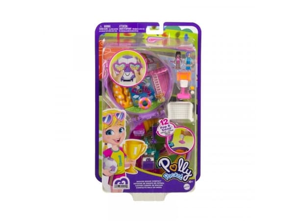 Mattel Polly Pocket-figur - Fotbollsäventyr (FRY35/HCG14)