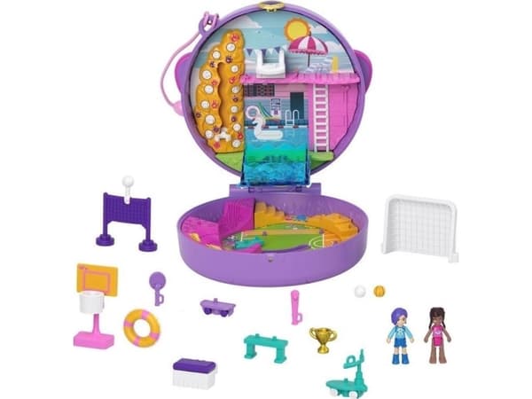 Mattel Polly Pocket-figur - Fotbollsäventyr (FRY35/HCG14)