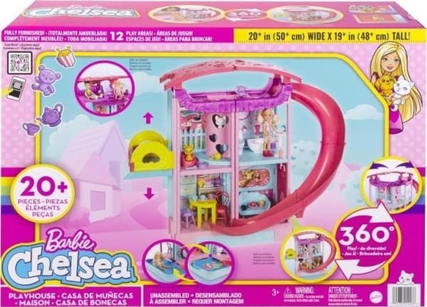 Barbie HCK77 dockhus