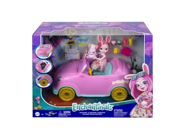 Mattel Doll Enchantimals Bunny Wagon A vehicle for entertainment