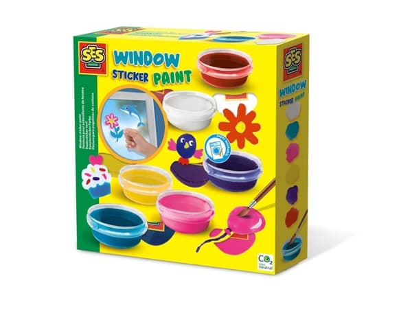 SES Creative Vinduesmaling 6 x 50 ml