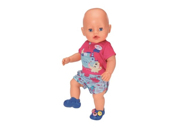 DUKKETILBEHØR - BB PYJAMAS /M SKO 43 CM