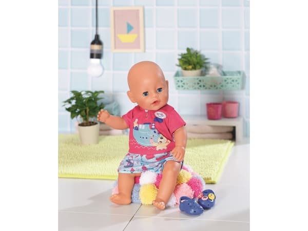 DUKKETILBEHØR - BB PYJAMAS /M SKO 43 CM