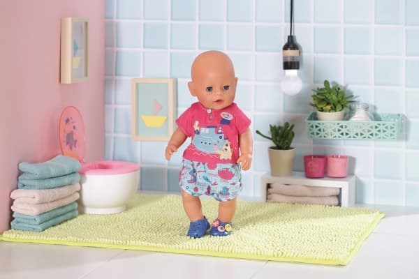 DUKKETILBEHØR - BB PYJAMAS /M SKO 43 CM