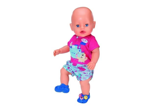 BABY born Bad Pyjamas med Skor 43 cm