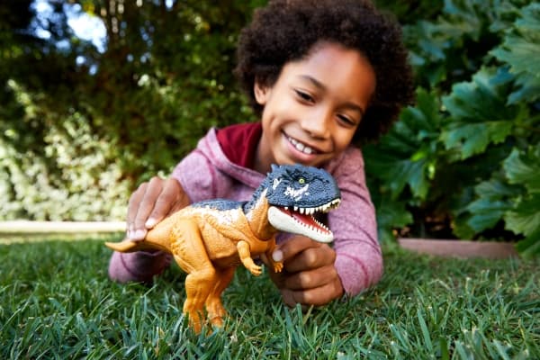 Jurassic World HDX37, 4 år, Brun, Grå, Plast