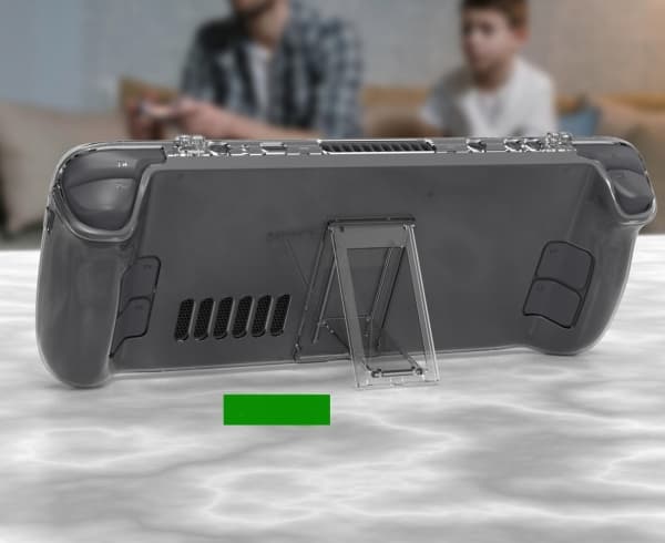 JYS Carrying Case Pouch Pouch Case + Stand For Steam Console Deck/Transparent/Jys-sd003