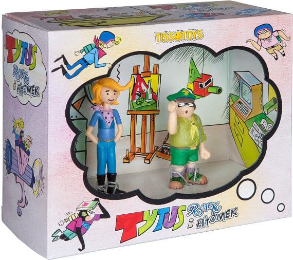 Tissotoys figursett. Romek og ATomek - 21020-21