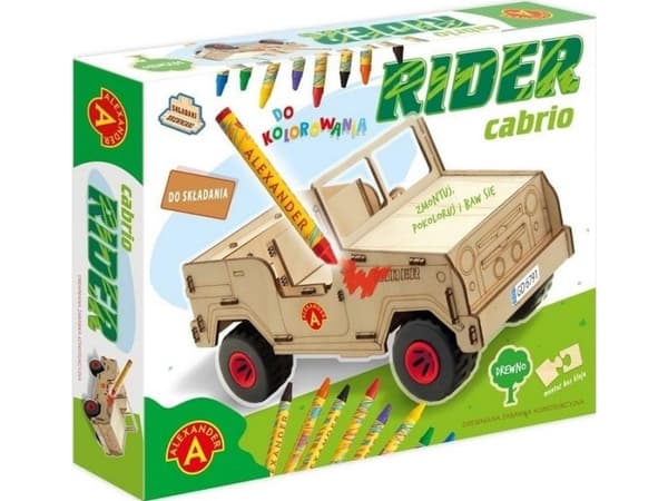 Rider Cabrio Träpallar