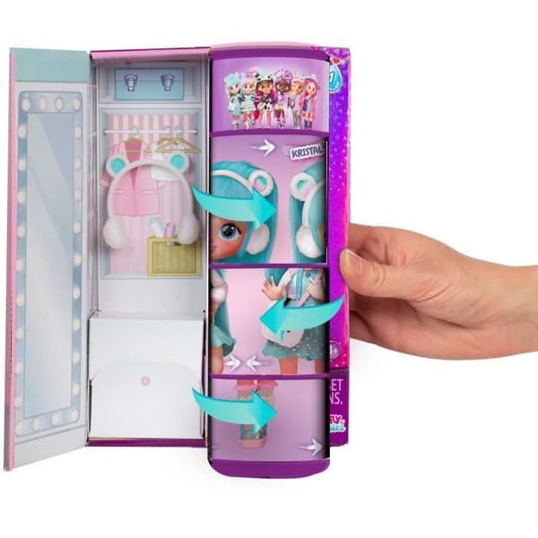 IMC TOYS - Kristal Model Doll - Cry Babies Best Friends Forever - 904323