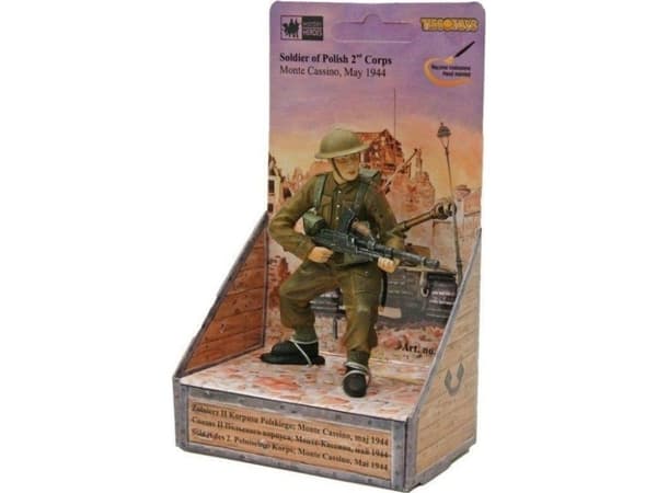 Tisso-Toys-figur - Soldat fra det andre polske korpset