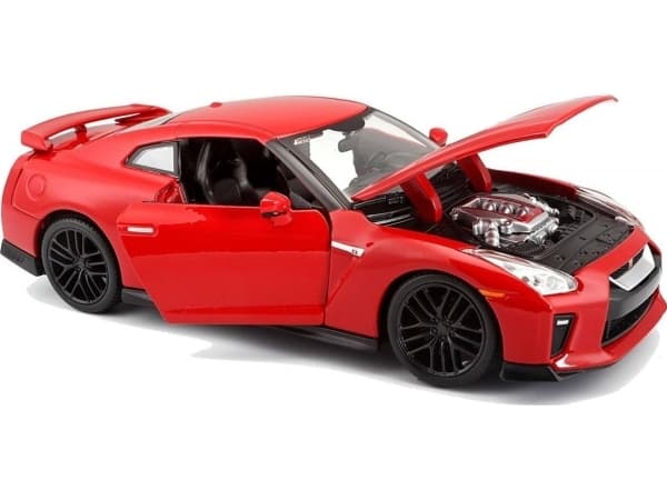 BBURAGO 1:24 automodelis Nissan GT-R, 18-21082 RD