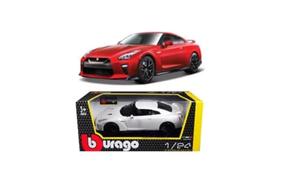 BBURAGO 1:24 automodelis Nissan GT-R, 18-21082 RD