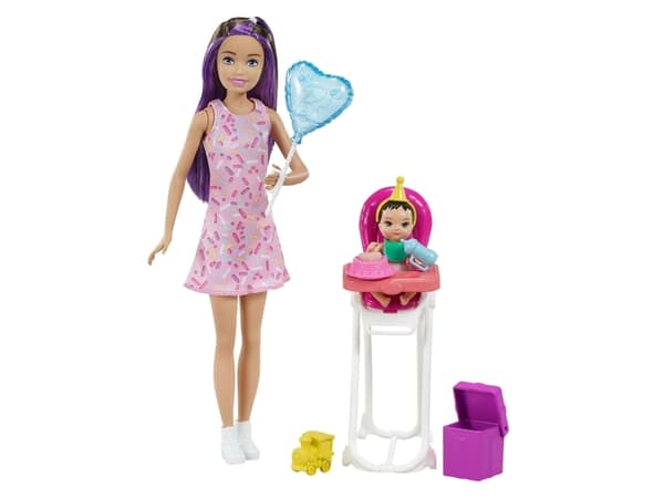 Barbie Skipper Babysitters Inc. Skipper Babysitters Inc Dolls and Playset, Motedukke, Jente, 3 år, Jente, 262 mm, Flerfarget