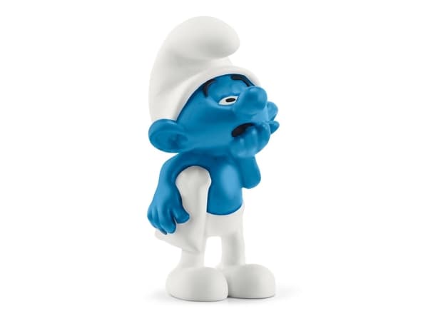 schleich Smurfarna 20838, 3 År, The Smurfs, Blå, Vit