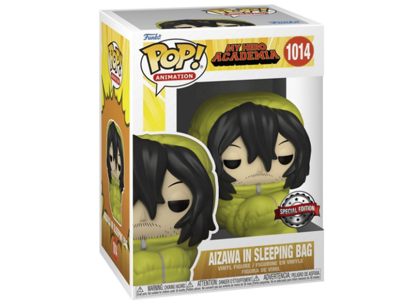 Funko! POP Exclusive MHA Sleeping Bag Aizawa