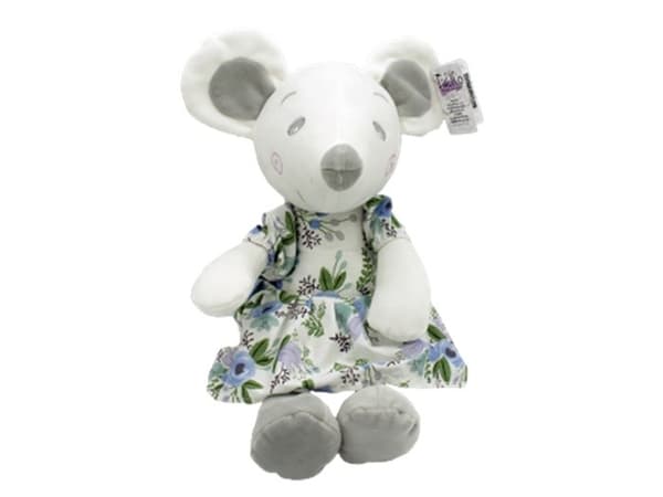 Tulilo Mascot Ania the Mouse, grå, 22 cm