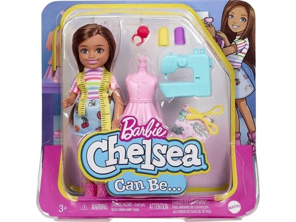 Med Mattel Barbie Chelsea-dukken kan du bli motedesigner