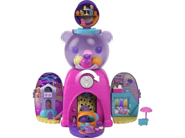 Mattel Polly Pocket Teddy Bear Super Surprises HJG28