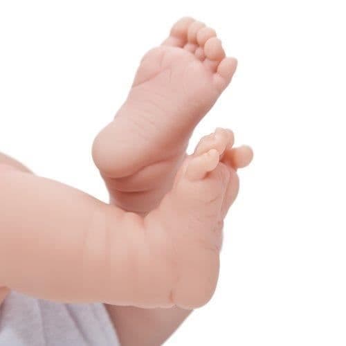 Baby Doll - JC TOYS - 102-18540 - Gummikropp - Blå - 36 cm