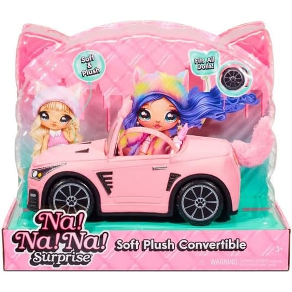 N/A! N/A! N/A! Överraskning - Tyg cabrioletbil Lekset 5 år och uppåt