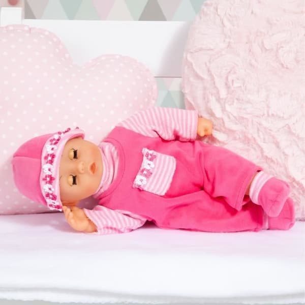 First Words babydocka - BAYER - 38 cm - Rosa - 24 ljud - Tjej - Från 10 månader