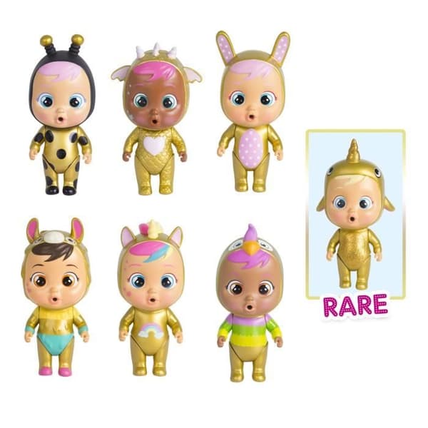 Cry Babies Magic Tears - IMC TOYS - Golden Houses - 6 gyllene karaktärer att samla