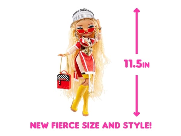 L.O.L. Surprise! 707 OMG Fierce Dolls - Swag, Modedocka, Flicka, 4 År, Pojke/flicka, 290 mm, Multifärg