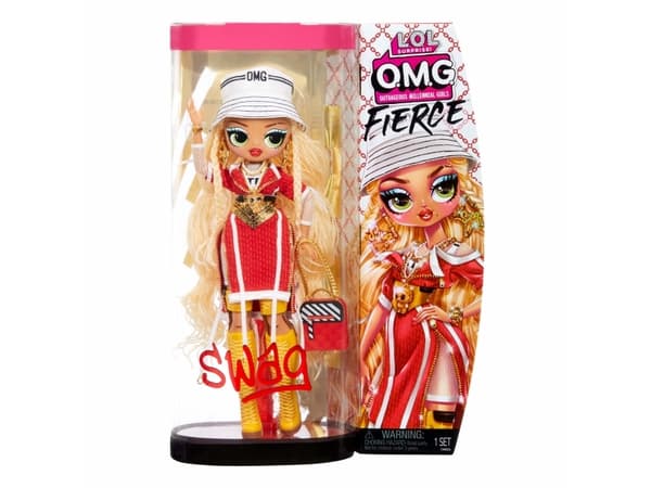 L.O.L. Surprise! 707 OMG Fierce Dolls - Swag, Modedocka, Flicka, 4 År, Pojke/flicka, 290 mm, Multifärg