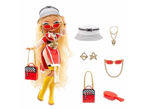 L.O.L. Surprise! 707 OMG Fierce Dolls - Swag, Modedocka, Flicka, 4 År, Pojke/flicka, 290 mm, Multifärg
