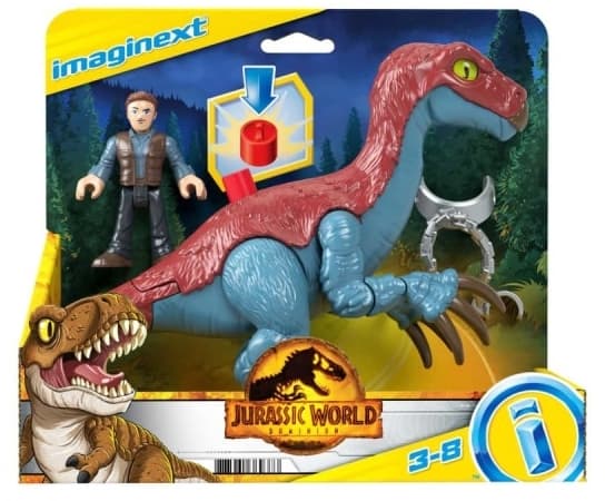 Figurka Mattel Fisher-Price Jurassic World Imaginext Dinozaur Slashe GVV63 MATTEL