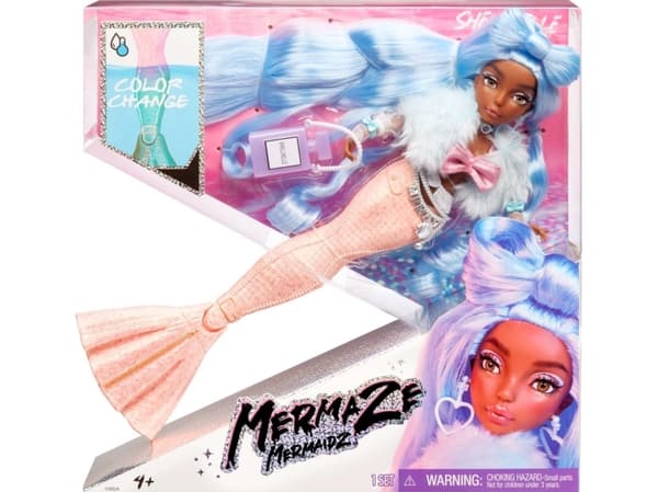 Mermaze Mermaidz Core Fashion Doll S1- Shellnelle, Motedukke, Jente, 4 år, Jente, Flerfarget