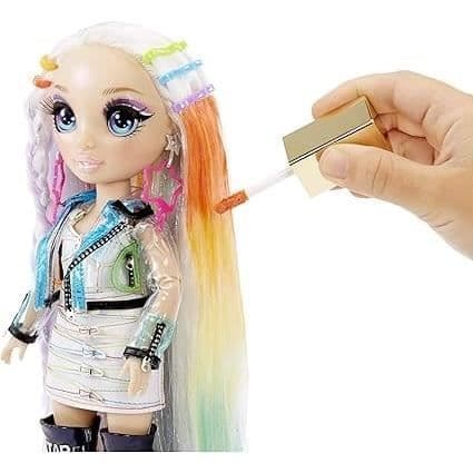 Rainbow High Hair Studio|Hair Studio - 1 docka 27 cm + hårfärgningsprodukter och tillbehör