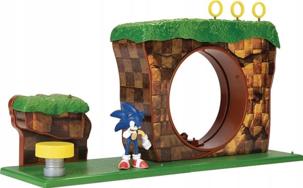 Jada Toys sonic vihreä kukkula hahmo jakks figuuri hahmo