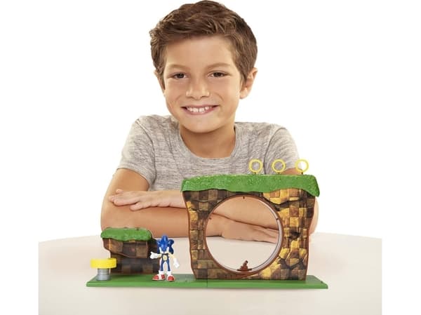 Jada Toys sonic vihreä kukkula hahmo jakks figuuri hahmo
