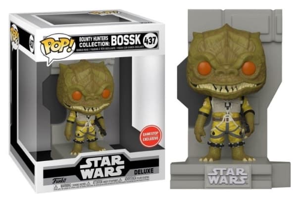 Figūrėlė Funko Pop Funko POP Deluxe: Star Wars Bounty Hunter - Bossk (Exclusive)