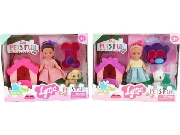 Trifox Doll med en dyreblanding