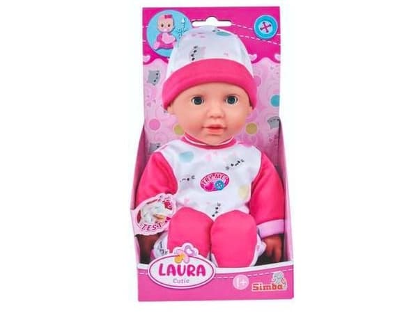 DOCKA 30CM BOBAS LAURA SIMBA WB