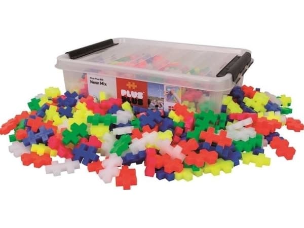 Plus Plus Blocks Plus Plus Big Neon EDU 200 pcs.