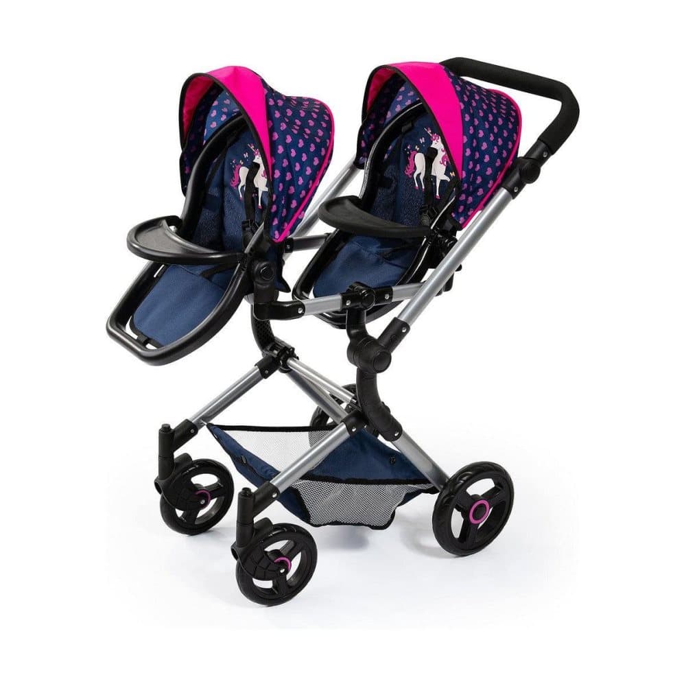 Doll Stroller Reig Blue Twins