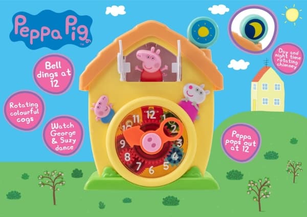 Peppa Pig Cuckoo Learning Clock